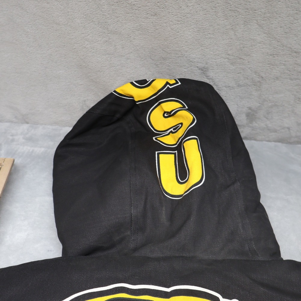 Grambling State Tigers Jacket Mens XL Gallop Black Bomber USA Made VTG Rare USA - Picture 11 of 15